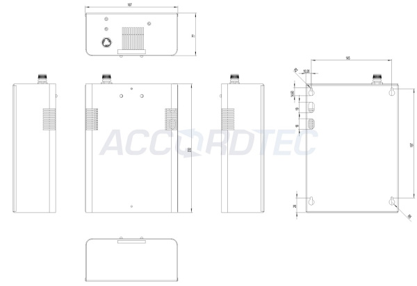 ББП-50 исп. 1 Блок бесперебойного питания ACCORDTEC, 12 В, 5 A